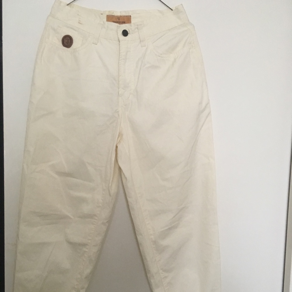 Trussardi white pants
